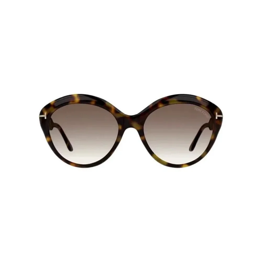 New Authentic Tom Ford Maxine FT0763/S 52K Round Sunglasses